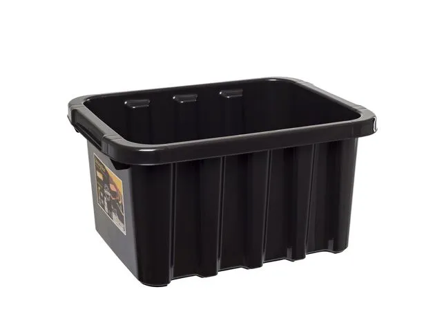 NORDISKA PLAST Oppbevaringsboks STRONGBOX 15L sort