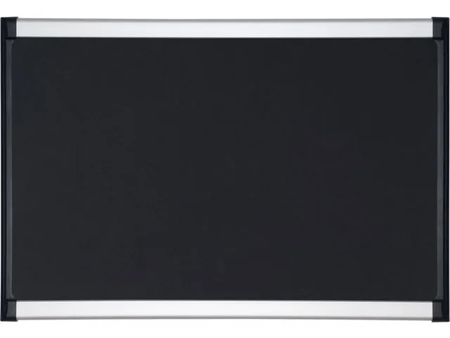 Bi-Office Tavle BI-OFFICE tekstil 90x120cm sort