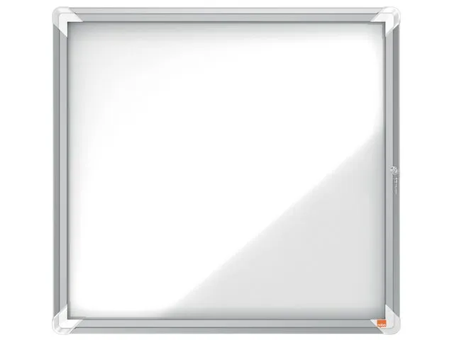 Nobo Oppslagstavle NOBO låsbar ute 71X67cm