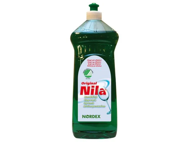 NILA Oppvaskmiddel, grønn, original, 1 liter