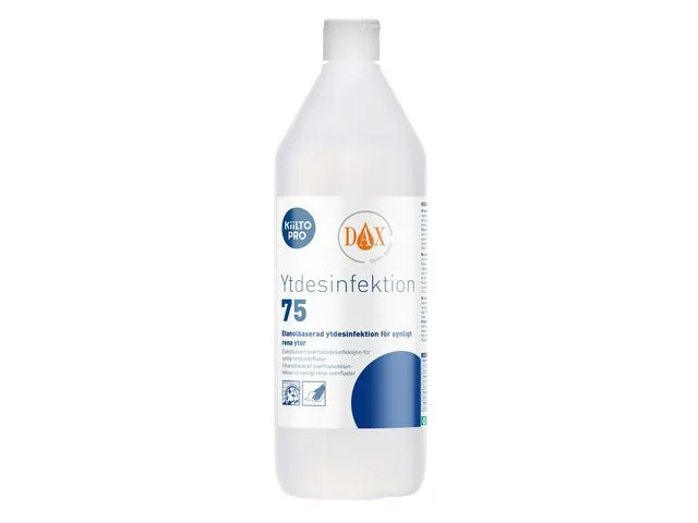 KiiLTO PRO Overflatedesinfeksjon DAX 75 % 1L