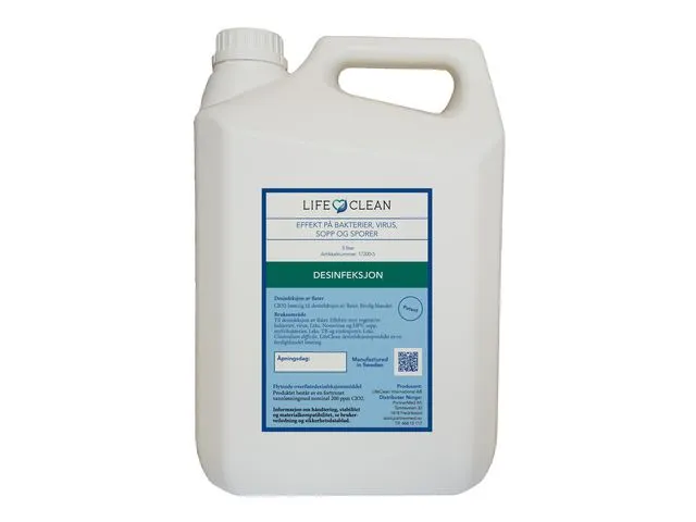 LIFECLEAN Overflatedesinfeksjon LIFECLEAN 5L