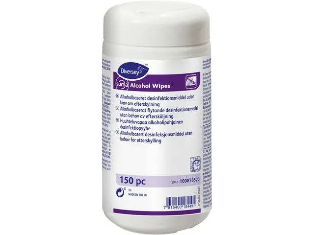 Suma Overflatedesinfeksjon SUMA Al.Wipes(150)