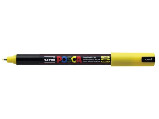 POSCA Paintmarker UNI Posca PC-1MR gul