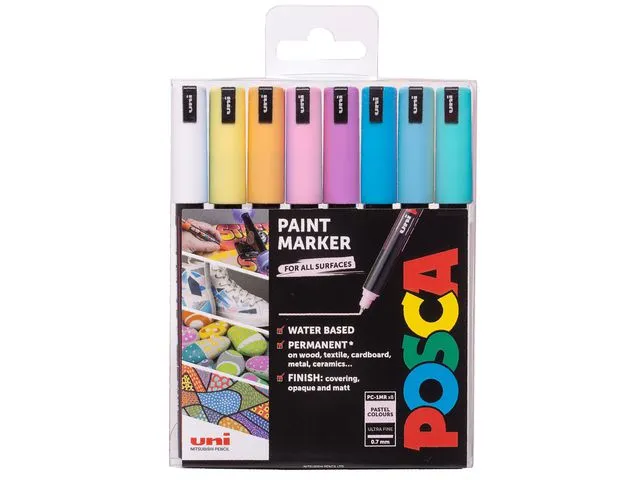 POSCA Paintmarker UNI Posca PC-1MR pastel