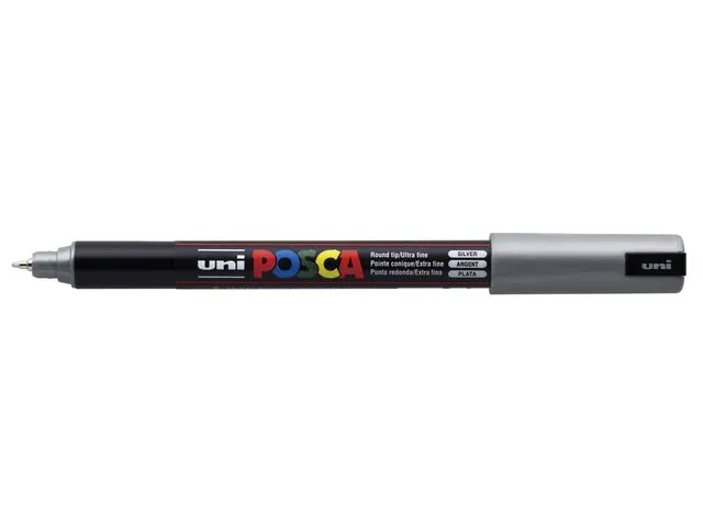 POSCA Paintmarker UNI Posca PC-1MR sølv