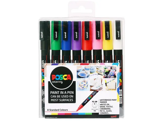 POSCA Paintmarker UNI Posca PC-3M ass std