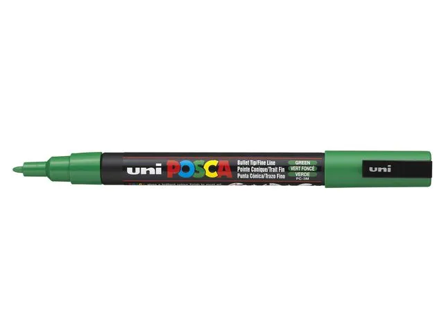 POSCA Paintmarker UNI Posca PC-3M grønn
