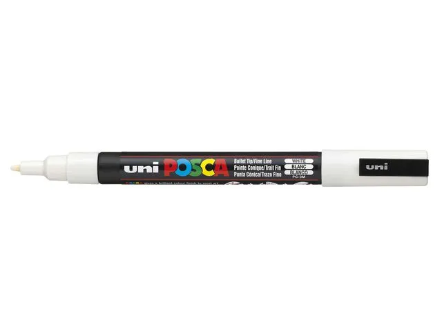 POSCA Paintmarker UNI Posca PC-3M hvit