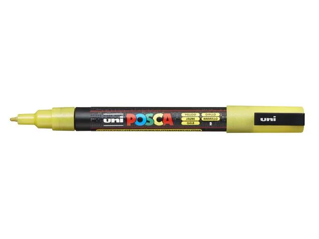 POSCA Paintmarker UNI Posca PC-3M klar gul