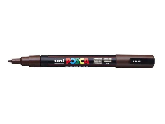 POSCA Paintmarker UNI Posca PC-3M mørk brun
