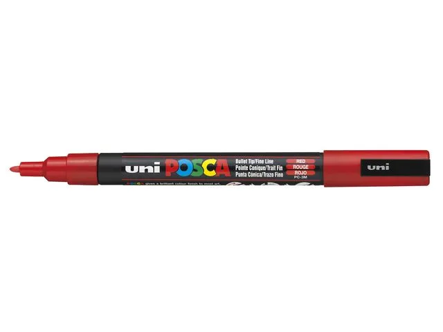 POSCA Paintmarker UNI Posca PC-3M rød