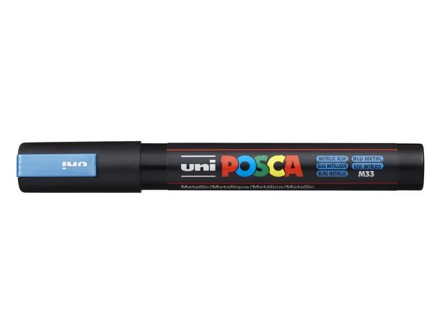 POSCA Paintmarker UNI Posca PC-5M met. blå