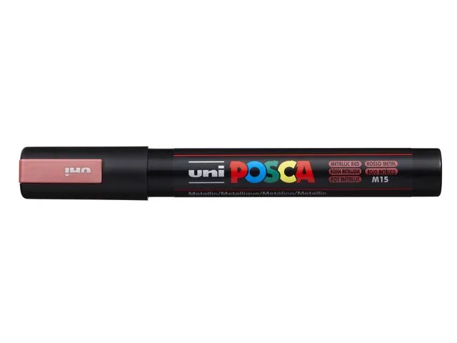 POSCA Paintmarker UNI Posca PC-5M met. rød