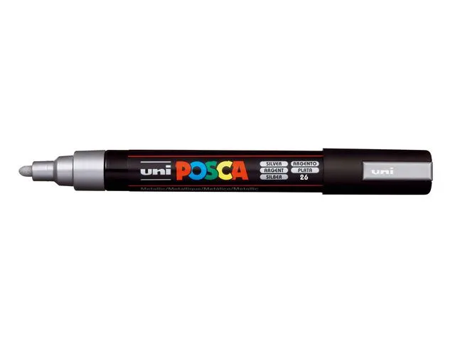 POSCA Paintmarker UNI Posca PC-5M sølv