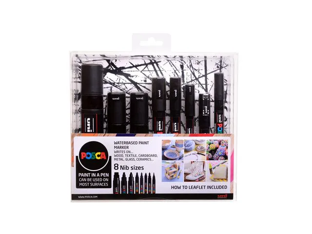 POSCA Paintmarker UNI Posca multi-pk sort (8)
