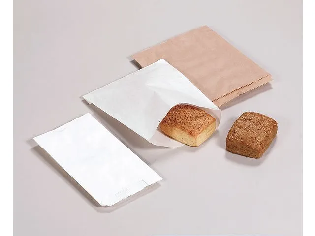 Papirpose bl kraft flat 190x240mm (1000)