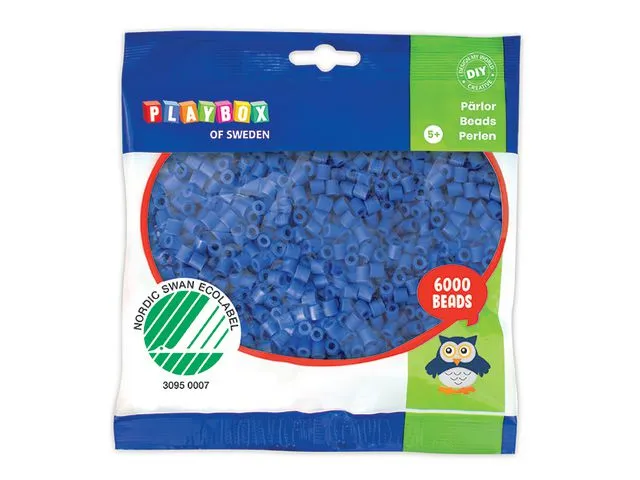 PLAYBOX Perler PLAYBOX blå (6 000)