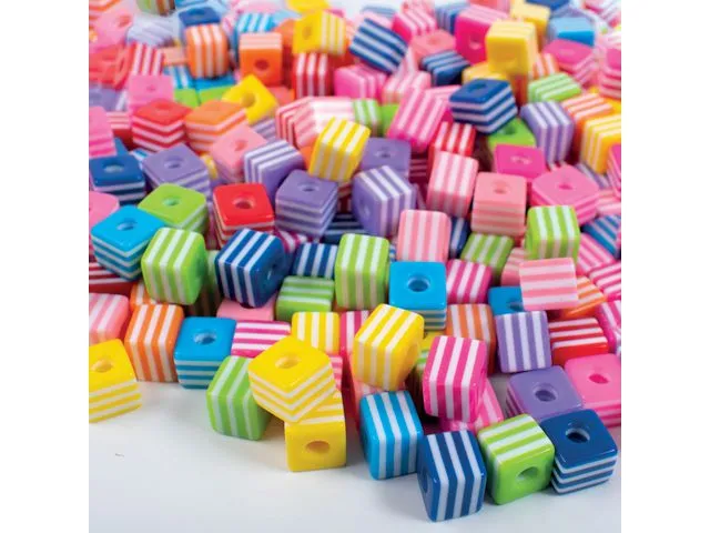 PLAYBOX Perler PLAYBOX stripet eske (300)