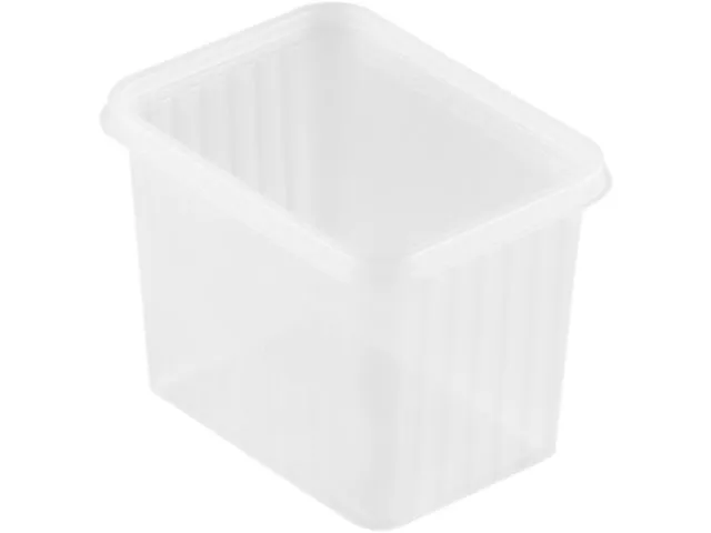 Duni Plastbeger Duni 1000ml m/lokk (25)