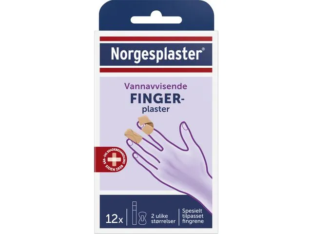 Norgesplaster® Plaster NORGESPLASTER Finger 2strl (12)