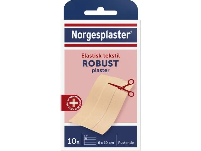 Norgesplaster® Plaster NORGESPLASTER Robust Teks.10stk