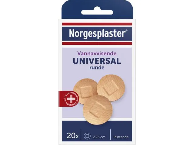 Norgesplaster® Plaster NORGESPLASTER Univ. Runde 20stk