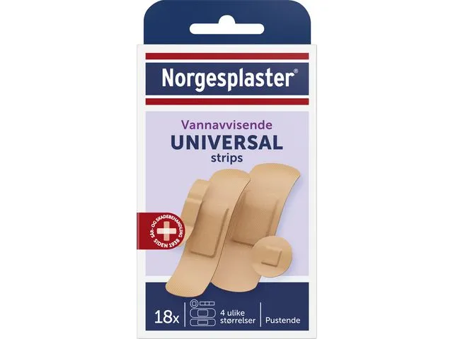Norgesplaster® Plaster NORGESPLASTER Universal 18stk