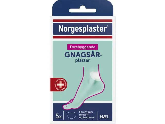 Norgesplaster® Plaster NORGESPLASTER gnagsår hæl (5)