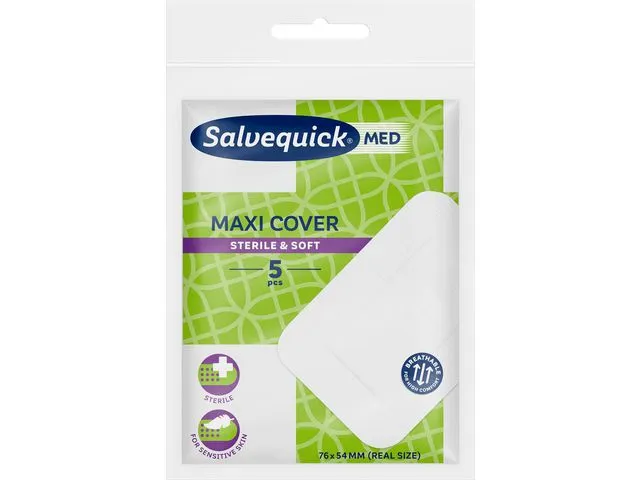 Salvequick Plaster SALVEQUICK Maxi Cover 76x54mm(5)