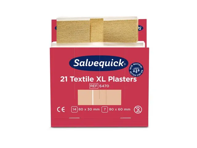 Salvequick Plaster SALVEQUICK tekstil XL refill(21)