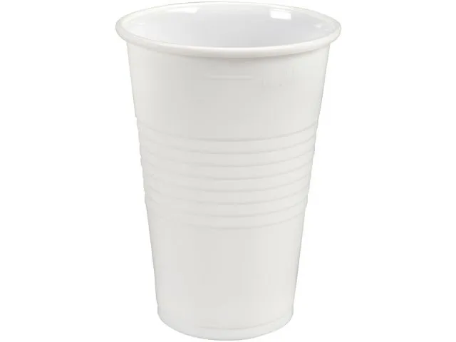 ABENA Plastglass ABENA PP 20cl hvit (100)