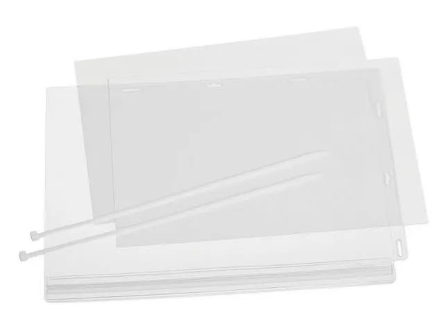 Durable Plastlomme DURABLE A4 med strips (5)