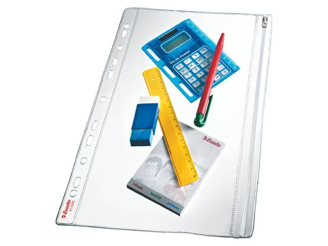 Esselte Plastlomme ESSELTE A4 200my Zipsafe (5)