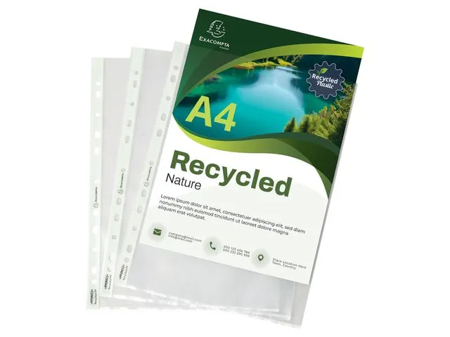 Exacompta Plastlomme EXACOMPTA A4 120my (25)
