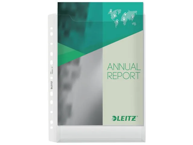 Leitz Plastlomme LEITZ A4 topp eksp. 180my (5)