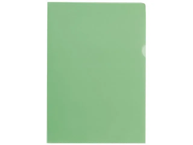 Specialplast Plastomslag A4 PP 100my grønn (100)