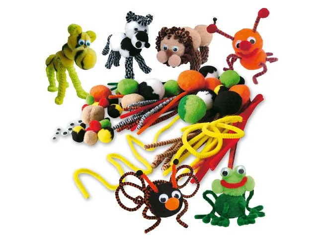 PLAYBOX Pom Pom sett dyr