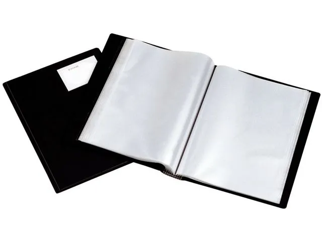 Esselte Presentasjonsmappe ESSELTE A4 24L Sort