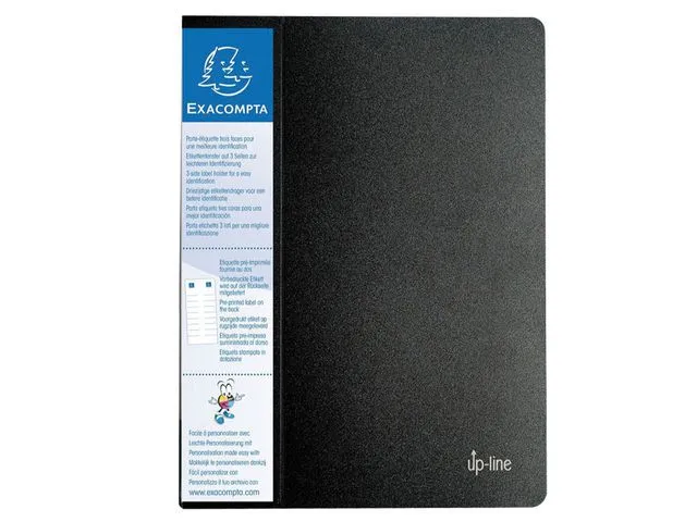 Exacompta Presentasjonsmappe EXACOMPTA 20l A4 sort