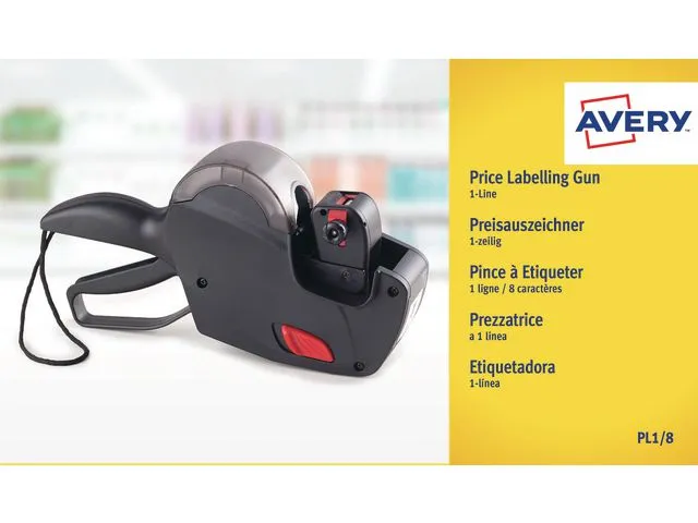 Avery Prismerkemaskin AVERY 1 linje 8 tegn