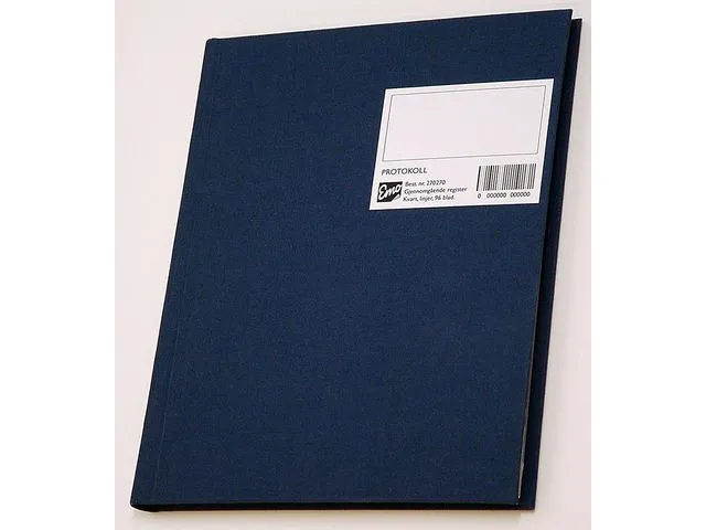 Emo Protokoll EMO 17x21 80g 96bl lin.regist.