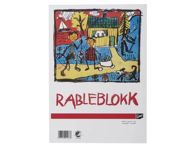 Emo Rableblokk A3 100g 50 blad