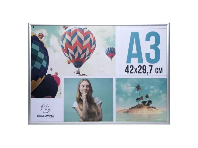 Exacompta Ramme EXACOMPTA A3 aluminium