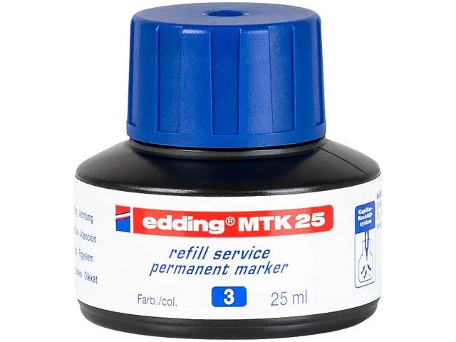 edding Refill EDDING permanent merkepenn blå