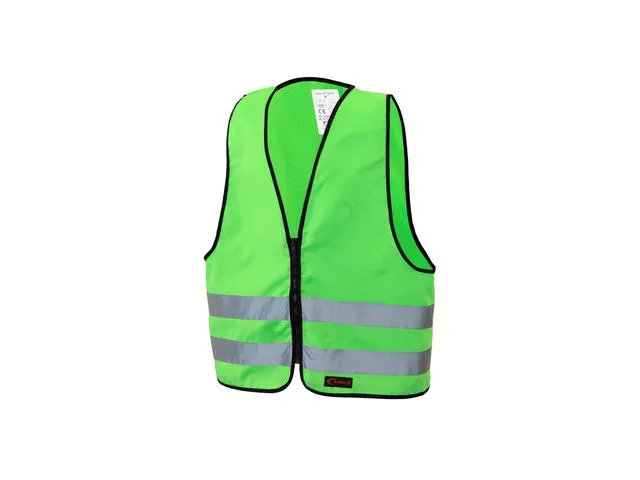 Reflectil Refleksvest med glidlås barn-S grønn
