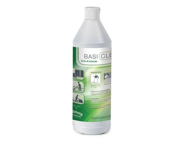 BASI CLEAN Rengjøring BASICLEAN gulv og interiør 1L