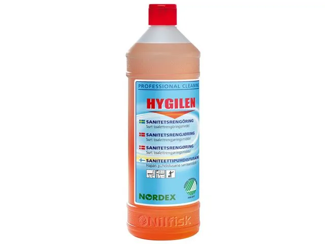 NORDEX Hygilen sanitært flytende rengjøringsmiddel, 1 liter