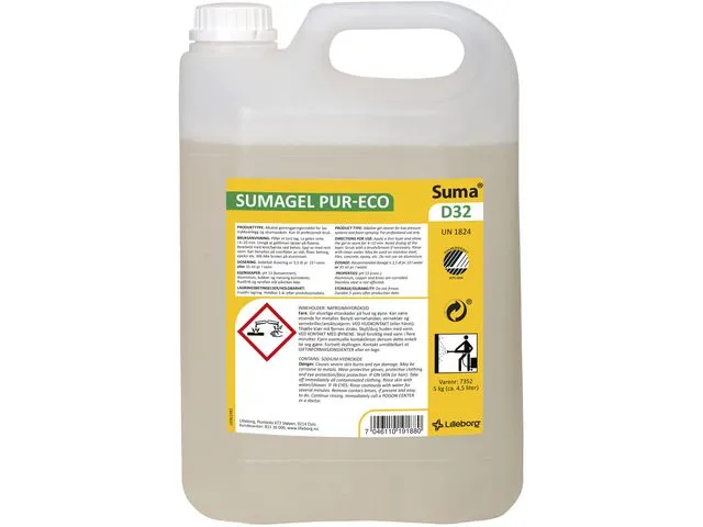 Diversey Rengjøring Suma Gel Pure-Eco D32
