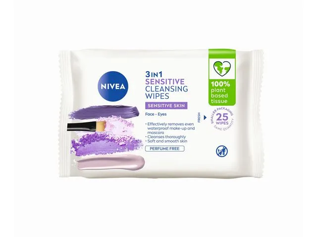 NIVEA Renseserviett NIVEA sensitive ansikt(25)